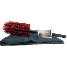 Auto car wheel wash cleaning brush